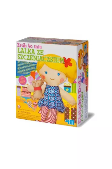 Zr�b to sam - Lalka ze szczeniaczkiem * 4M