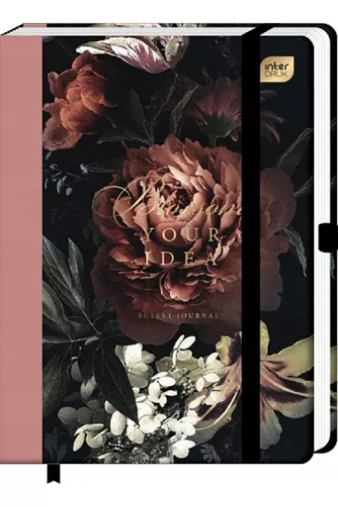 Interdruk Organizer A5 Bujo Flowers 288 kartek