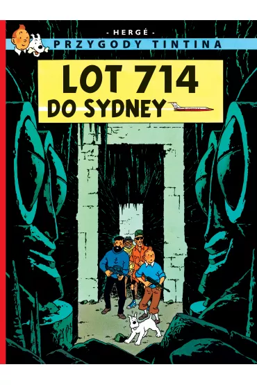 Lot 714 do Sydney. Przygody Tintina. Tom 22 - Herg�