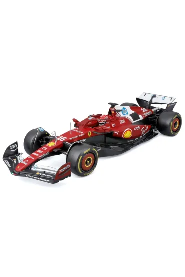 Ferrari Formula With Helmet & Plastic Stand SF-25 Bburago