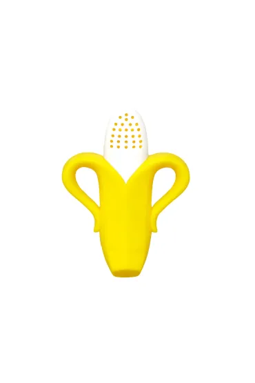 Silikonowy gryzak do owoc�w i pokarmu, Fruitique, Banan RazBaby