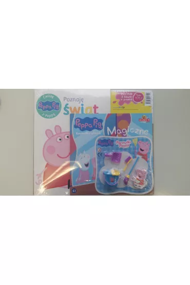 ZESTAW PEPPA PIG Activity + Story + zabawka