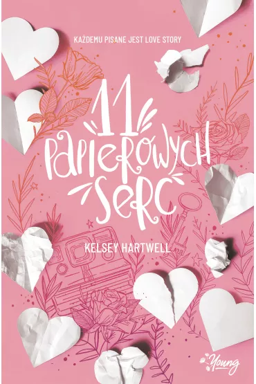 eBook 11 papierowych serc mobi epub - Kelsey Hartwell