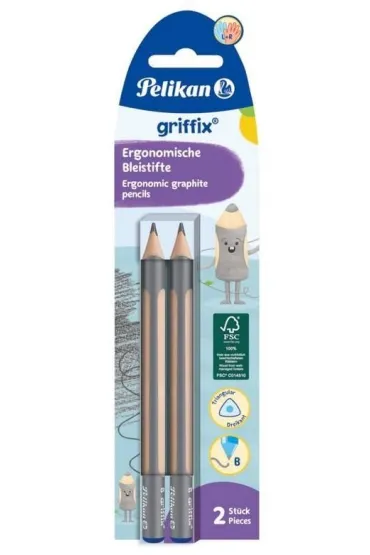 Pelikan O��wek Griffix B 2 szt.