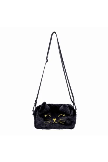 Torebka Fluffy Kitty Black ASTRA