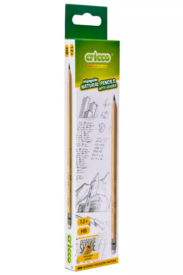 Cricco O��wek tr�jk�tny natura z gumk� hb