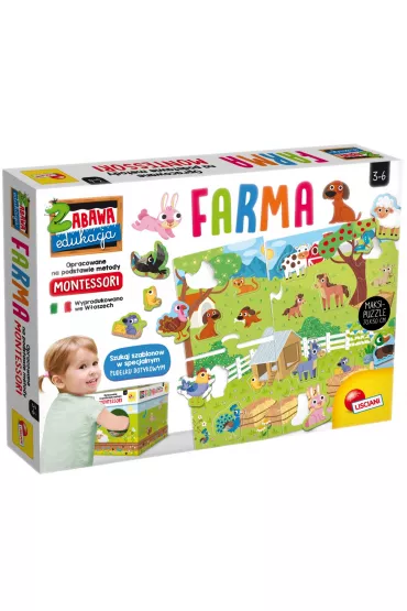 Zabawa i edukacja. Moja farma Lisciani