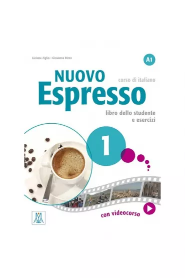 Nuovo Espresso 1. Podr�cznik + wersja cyfrowa A1 - Giovanna Rizzo, Luciana Ziglio