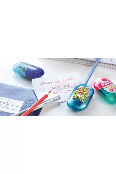 Faber-Castell O��wek Jumbo Grip tr�jk�tny czerwony