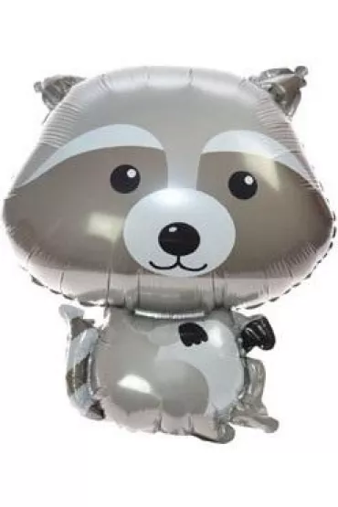 Balon foliowy le�ne zwierz�tka - szop 60cm