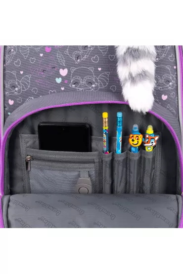 St. Majewski Plecak szkolny Premium 15 cali Racoon