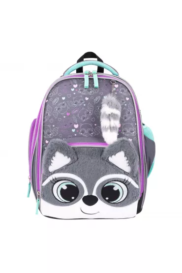 St. Majewski Plecak szkolny Premium 15 cali Racoon