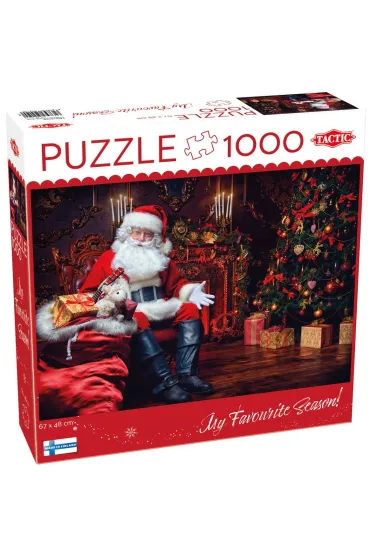Puzzle 1000 el. Santa`s Surprise Tactic