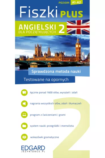 Fiszki plus. Angielski dla pocz�tkuj�cych. Poziom A1-A2