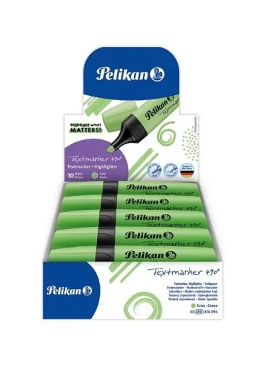 Pelikan Zakre�lacz 490 zielony 10 szt.