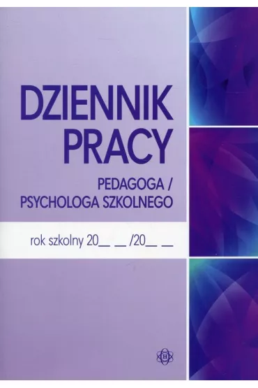 Dziennik pracy pedagoga / psychologa szkolnego