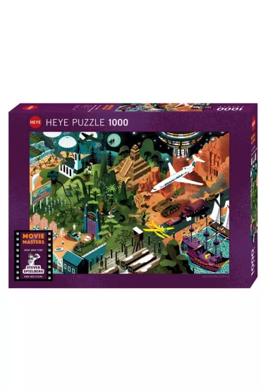 Puzzle 1000 el. Filmy Stevena Spilberga Heye