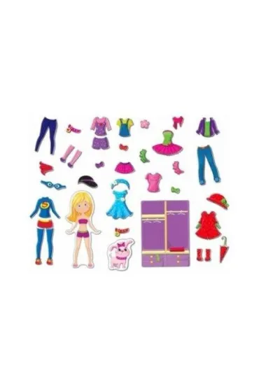 Puzzle Gra magnetyczna - Fashionistas Roter Kafer
