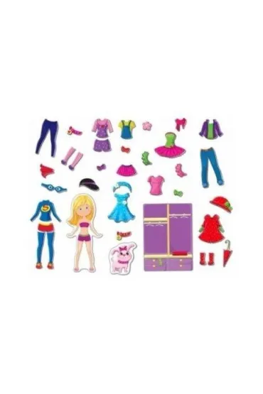 Puzzle Gra magnetyczna - Fashionistas Roter Kafer