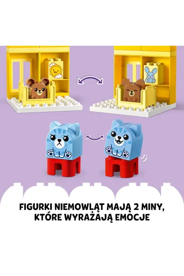 LEGO DUPLO Moje pierwsze codzienne czynno�ci — jedzenie i pora snu 10414