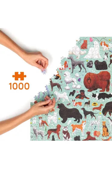 Puzzle Puzzlove CzuCzu 1000 el. Psy Bright Junior Media