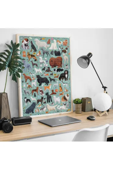 Puzzle Puzzlove CzuCzu 1000 el. Psy Bright Junior Media