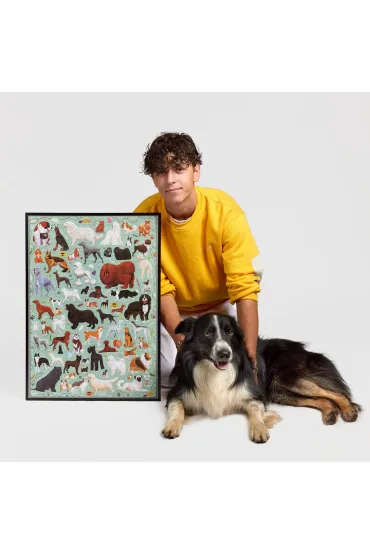 Puzzle Puzzlove CzuCzu 1000 el. Psy Bright Junior Media