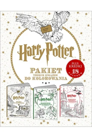 Harry Potter. Pakiet trzech ksi��ek do kolorowania