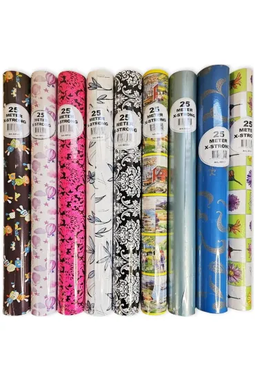 PaperHit Papier ozdobny X-Strong MIX 57cmx25m 9 szt.