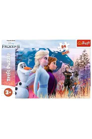 Puzzle maxi 24 el. Magiczna wyprawa. Disney Frozen 2 Trefl