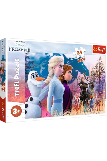 Puzzle maxi 24 el. Magiczna wyprawa. Disney Frozen 2 Trefl