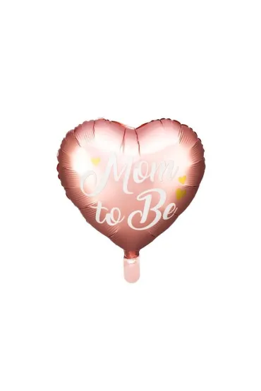 PartyDeco Balon foliowy Mom to Be r�owy 35 cm