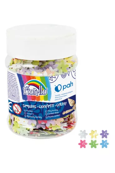 Fiorello Confetti cekiny Kwiatki 50g