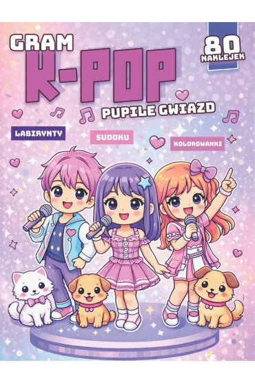 Gram k-pop. Pupile gwiazd
