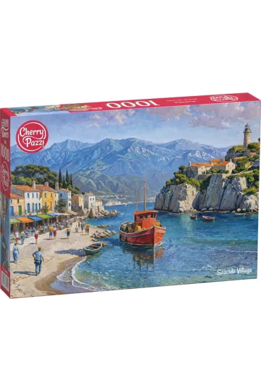 Puzzle 1000 el. Seaside Village CherryPazzi