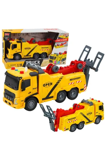 Holownik pomoc drogowa �wiat�o d�wi�k 1:16 LeanToys