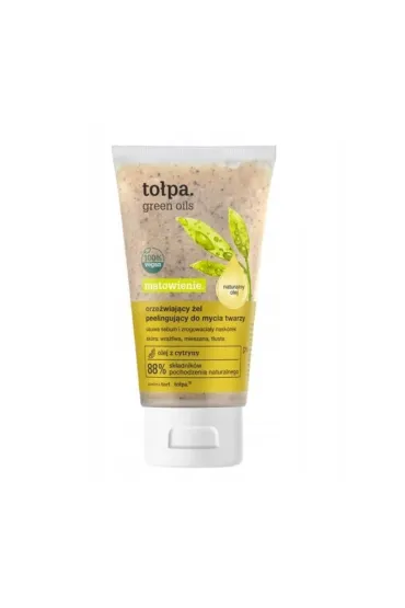To�pa Matuj�cy orze�wiaj�cy �el peelinguj�cy do mycia twarzy 150 ml