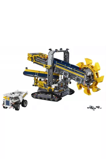 LEGO Technic. G�rnicza koparka ko�owa 2w1 42055