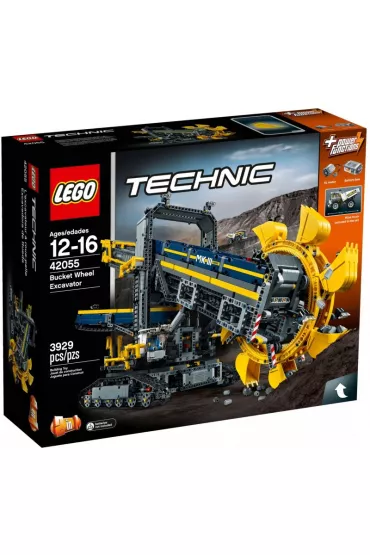 LEGO Technic. G�rnicza koparka ko�owa 2w1 42055
