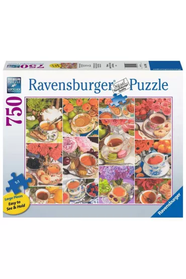 Puzzle 2D 750 el. Duy format Czas na herbat 17190 Ravensburger