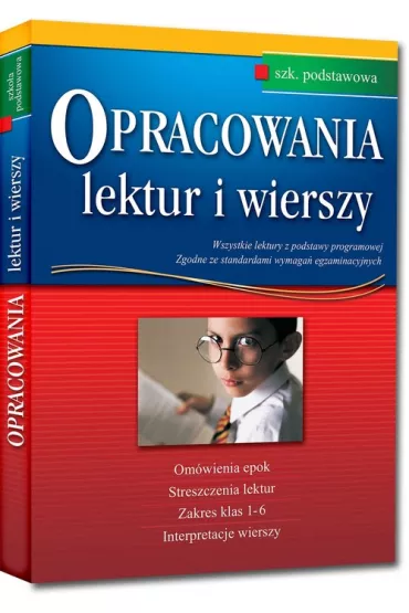 Opracowania lektur i wierszy SP