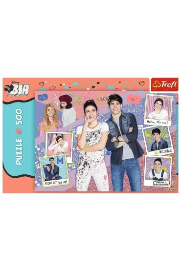 Puzzle 500 el. Bia i przyjaciele Trefl