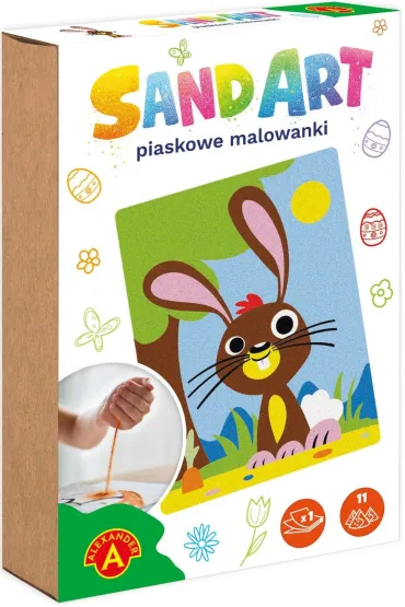 Zestaw kreatywny Piaskowe Malowanki. Wielkanocny Zaj�czek Alexander