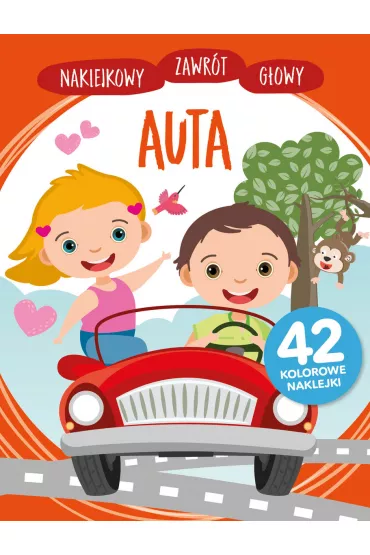 Naklejkowy zawr�t g�owy. Auta - Anna Wi�niewska