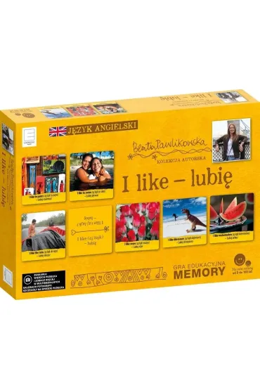 Edukacyjne memory j�zykowe &ndash; I like - lubi� * * - Beata Pawlikowska