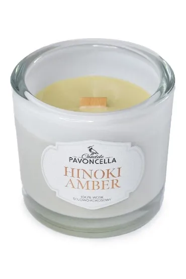 �wieczka sojowa Hinoki Amber bia�a 170g