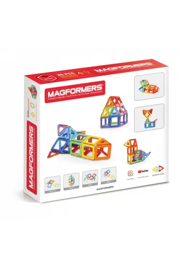 Klocki 26 el. Magformers Basic