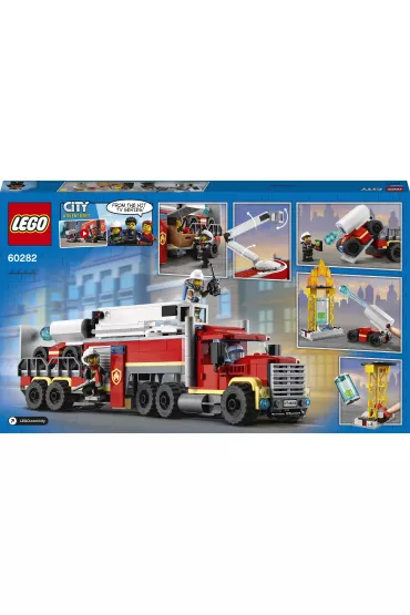 LEGO City Stra�acka jednostka dowodzenia 60282