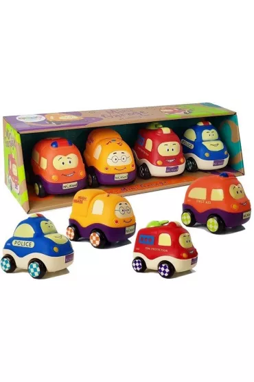Zestaw ambulans�w 4 szt LeanToys