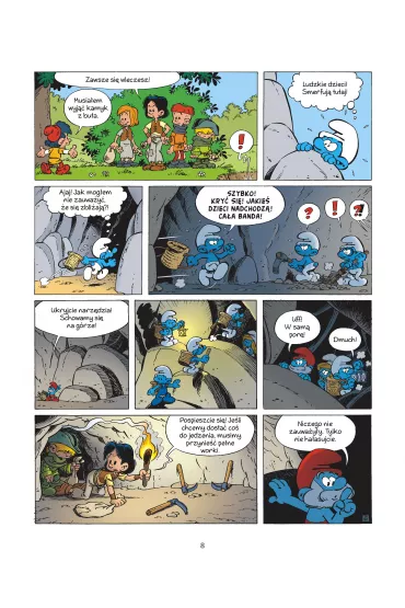 Smerfy Komiks Smerfy i dzieci. Przygody Smerf�w. Tom 40 - Thierry Culliford, Alain Jost